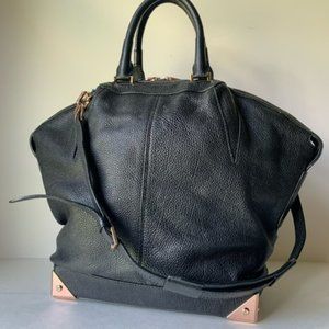 Alexander Wang Rose Gold Soft Emile Satchel